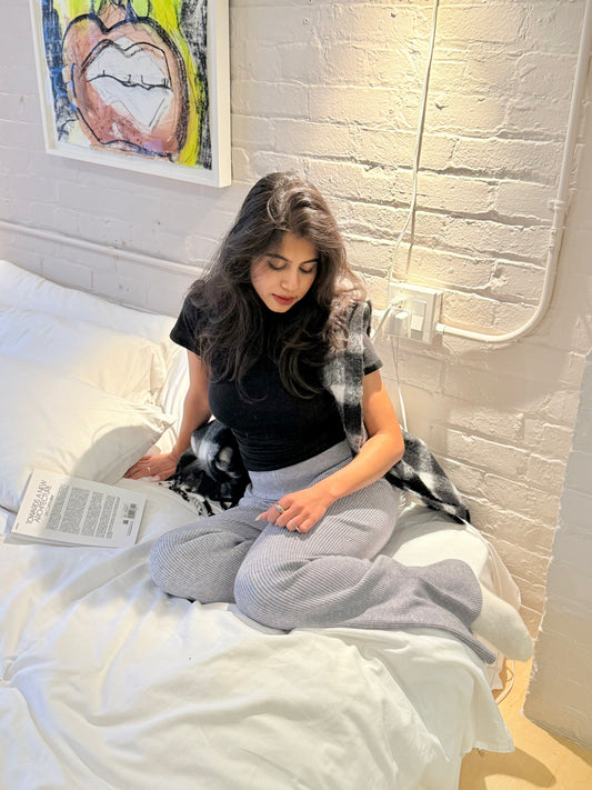 SABRINA Ribbed pants