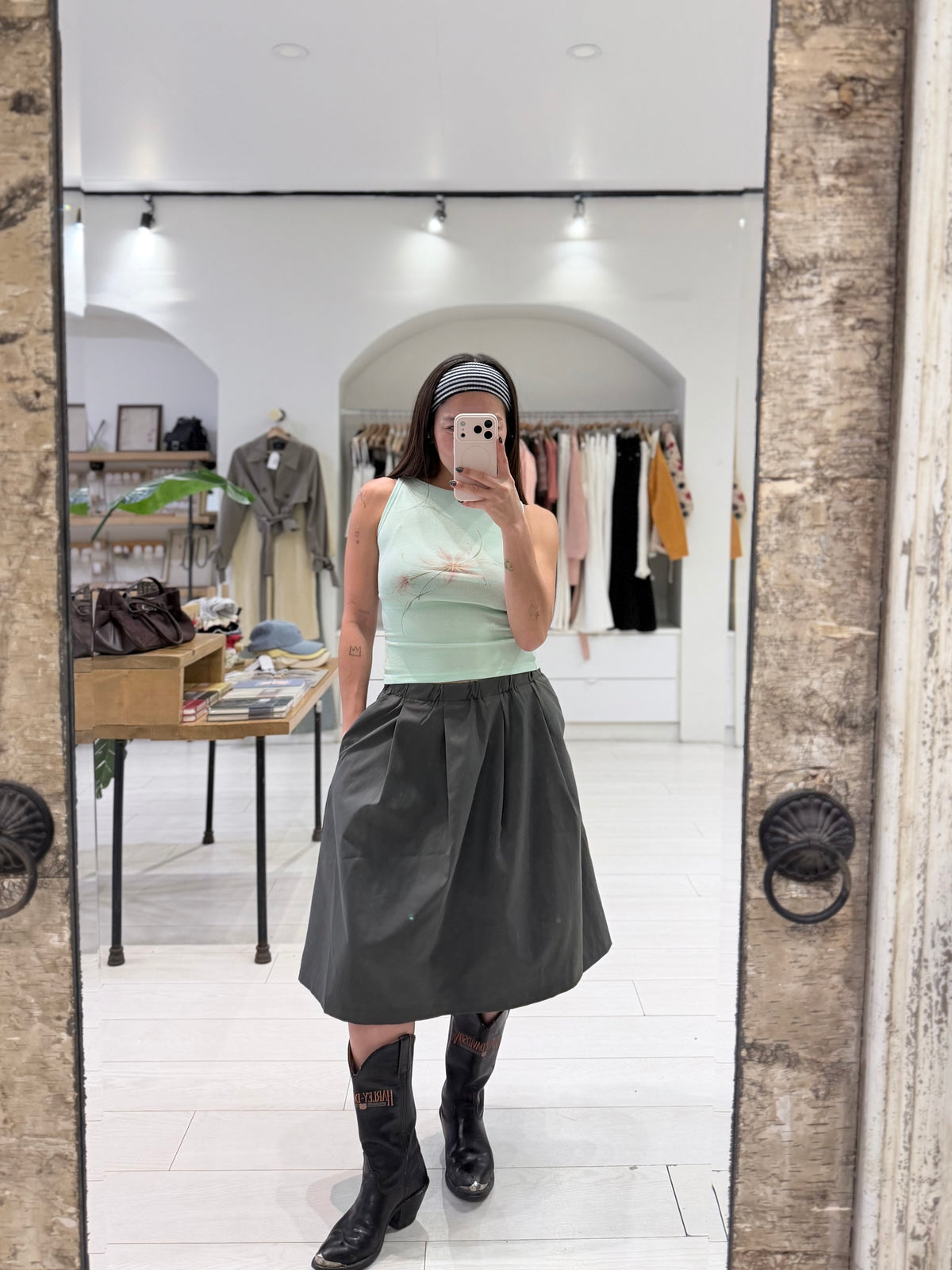PIPER Pleated skirt