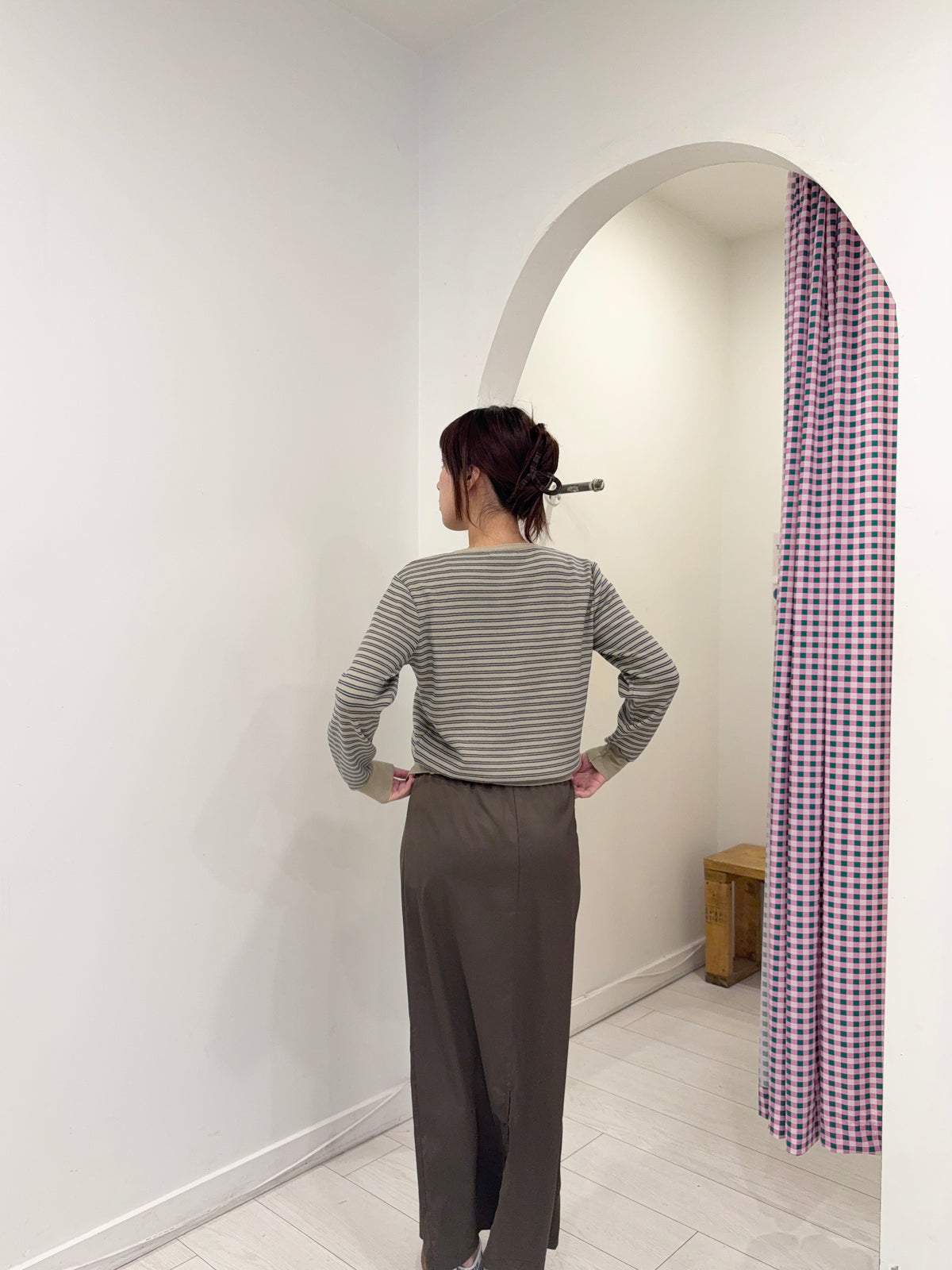 HANA Stripe cardigan