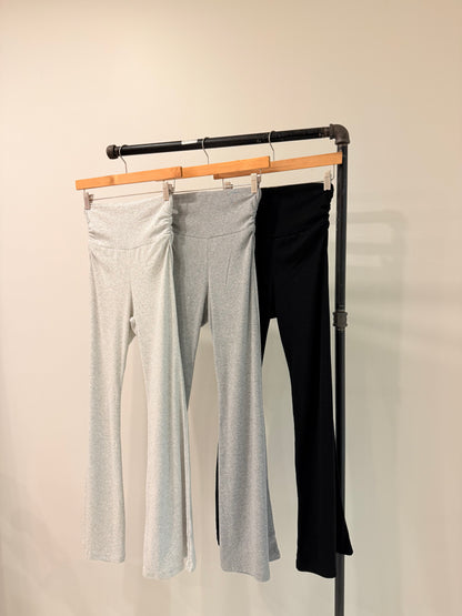 PITCH Ruched bootcut pants