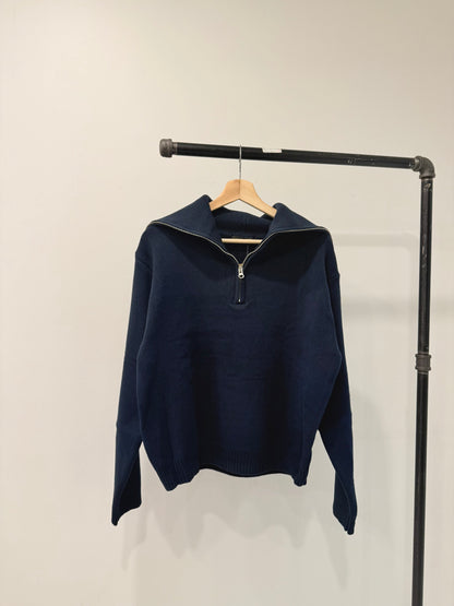 ROWN Zip-up turtleneck