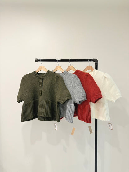 LEX Knit peplum top