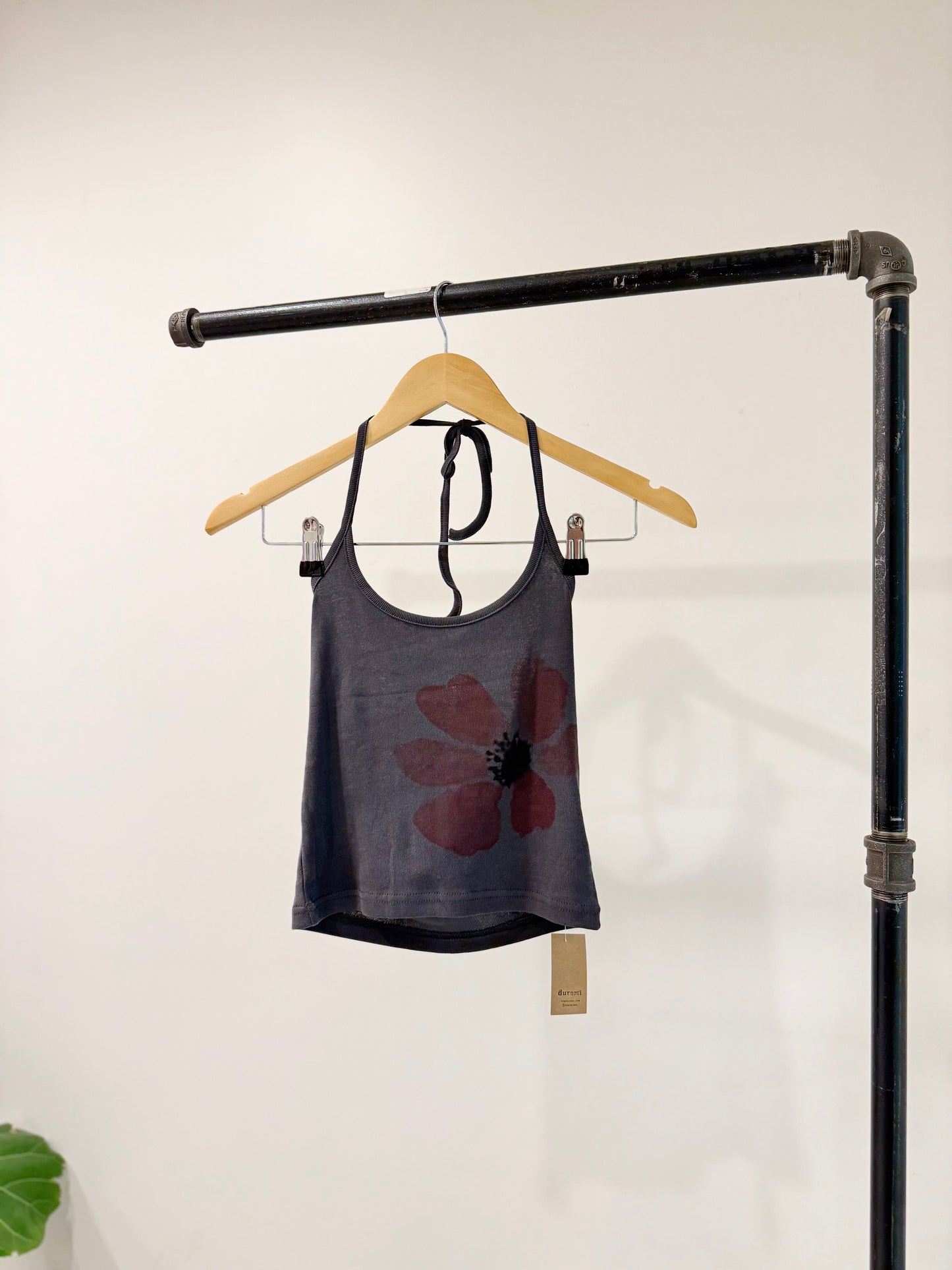 JILLIAN Flower halter top