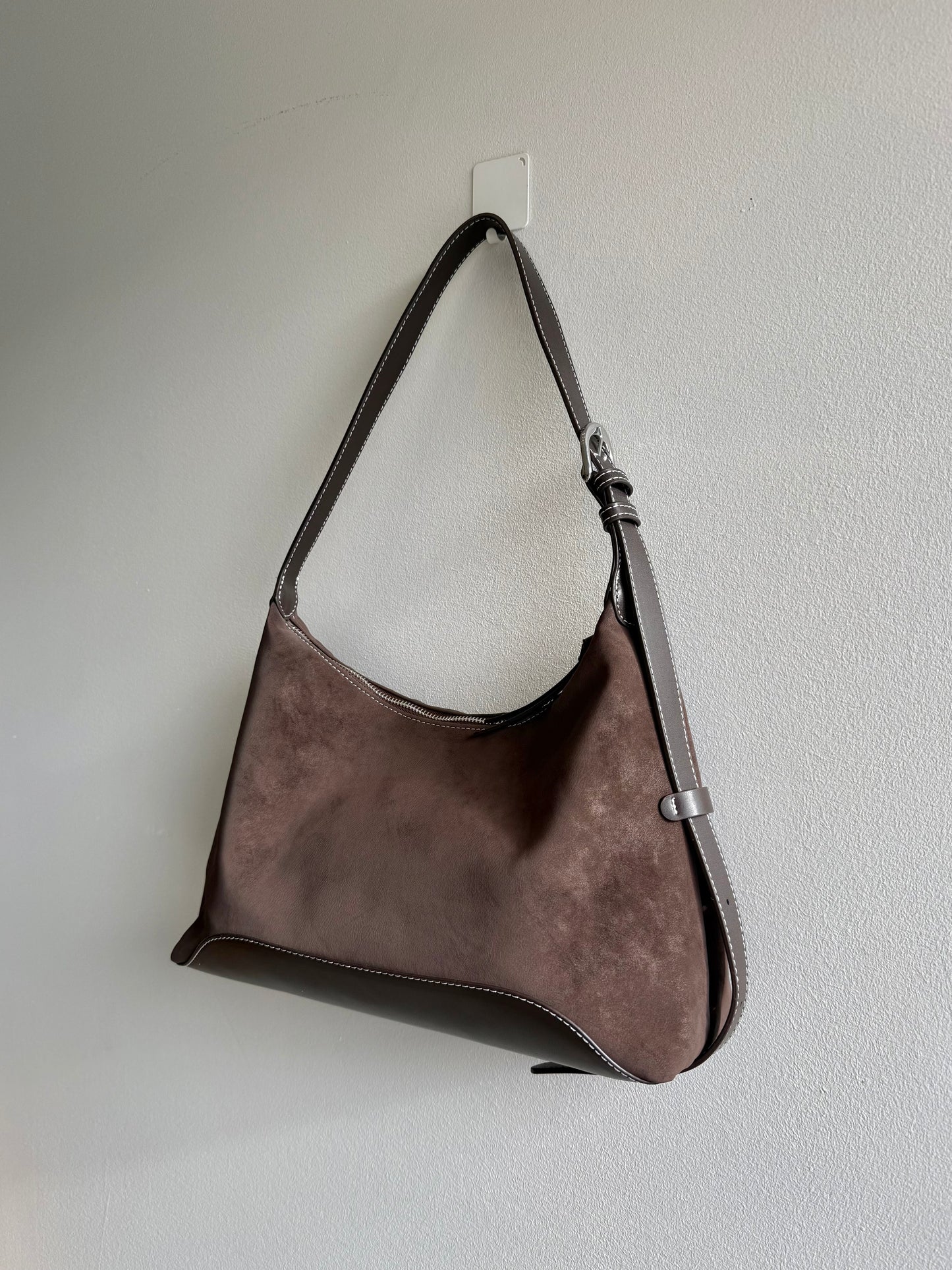 BOBBY Vegan leather shoulder bag