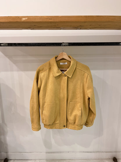 PAYO Suede bomber jacket