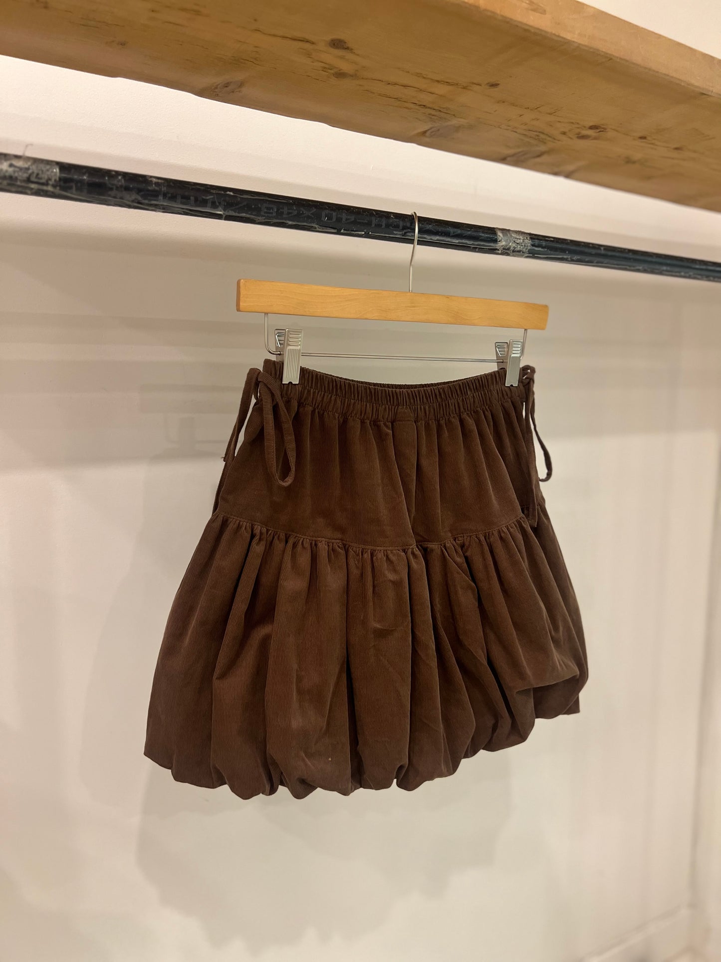 FASSO Corduroy puffy skirt