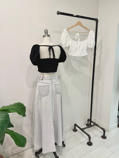 JAICO Crop eyelet top