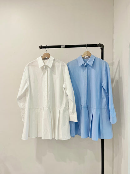 JOSIE Pleated shirtdress
