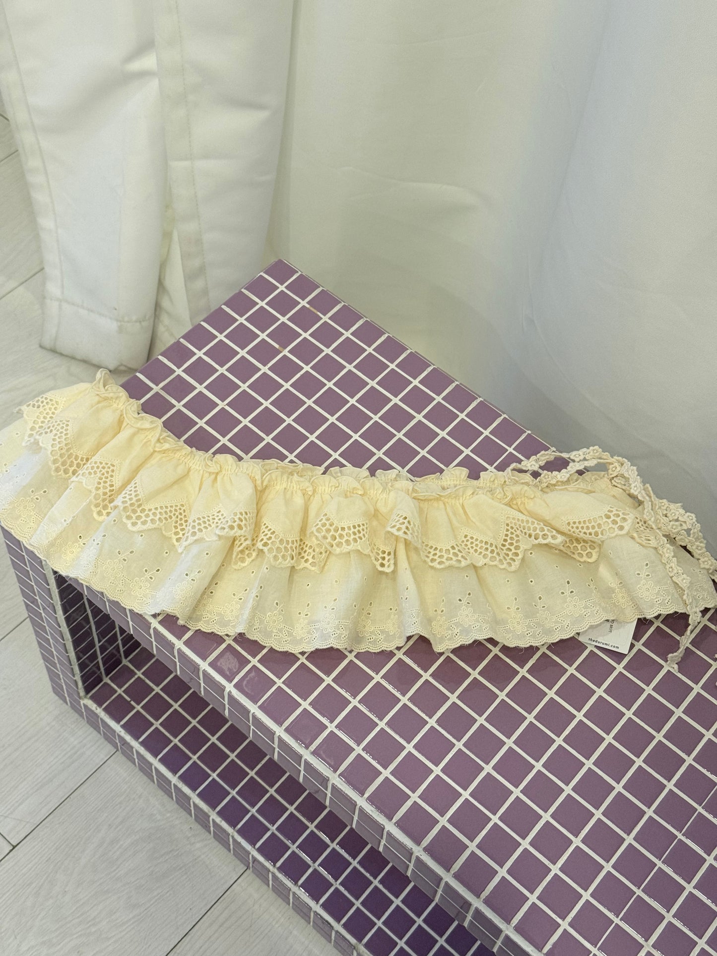 HAN Embroidery wrap skirt