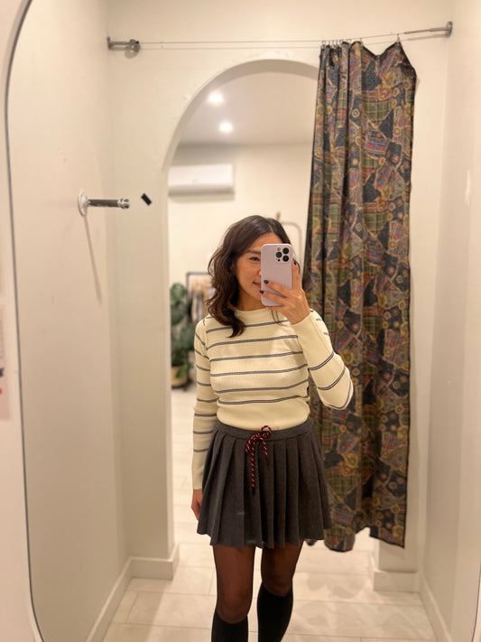 GAYA Stripe knit top