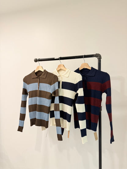 HERA Fitted striped knit