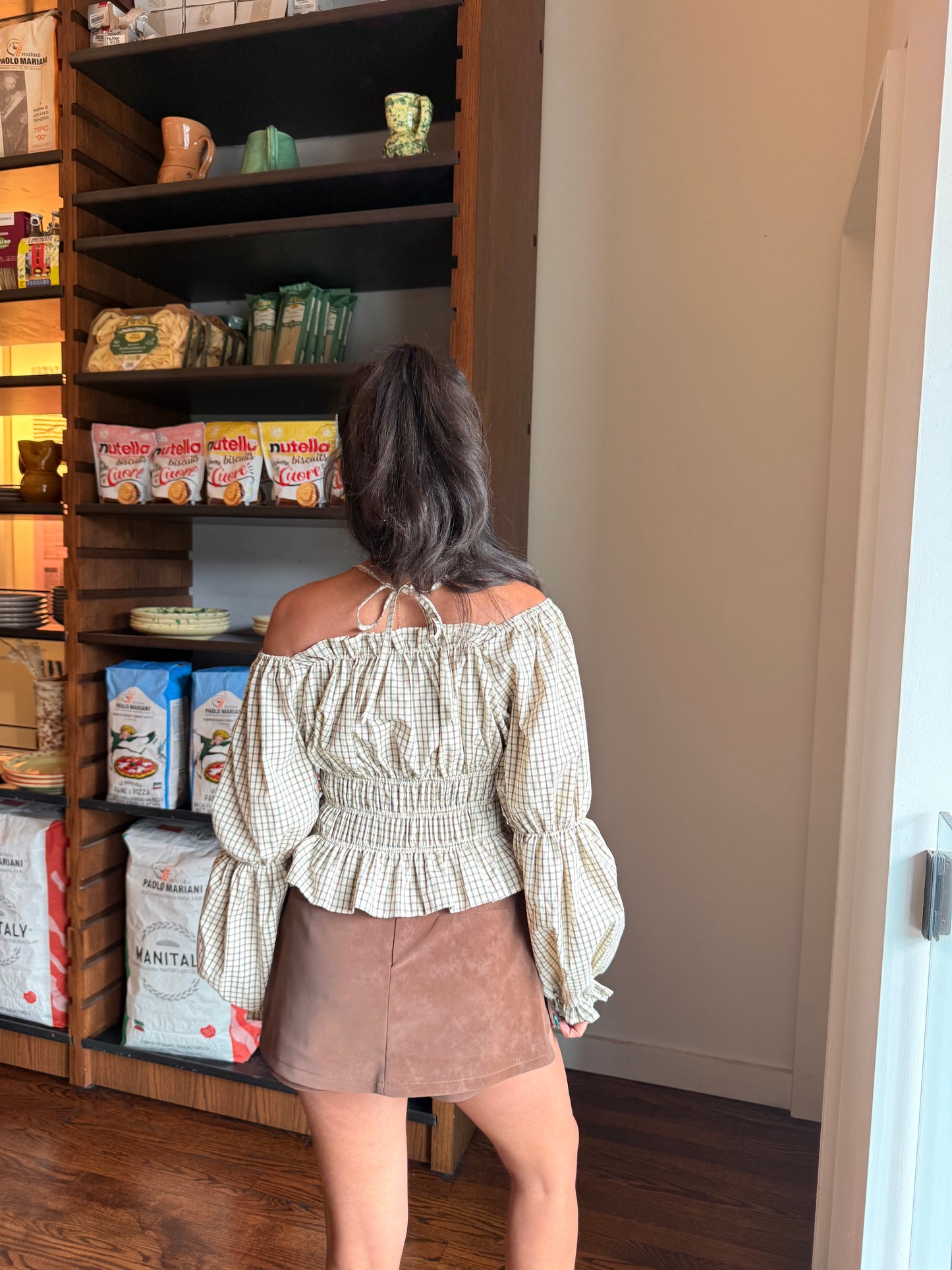 REASON Off shoulder blouse