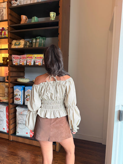 REASON Off shoulder blouse