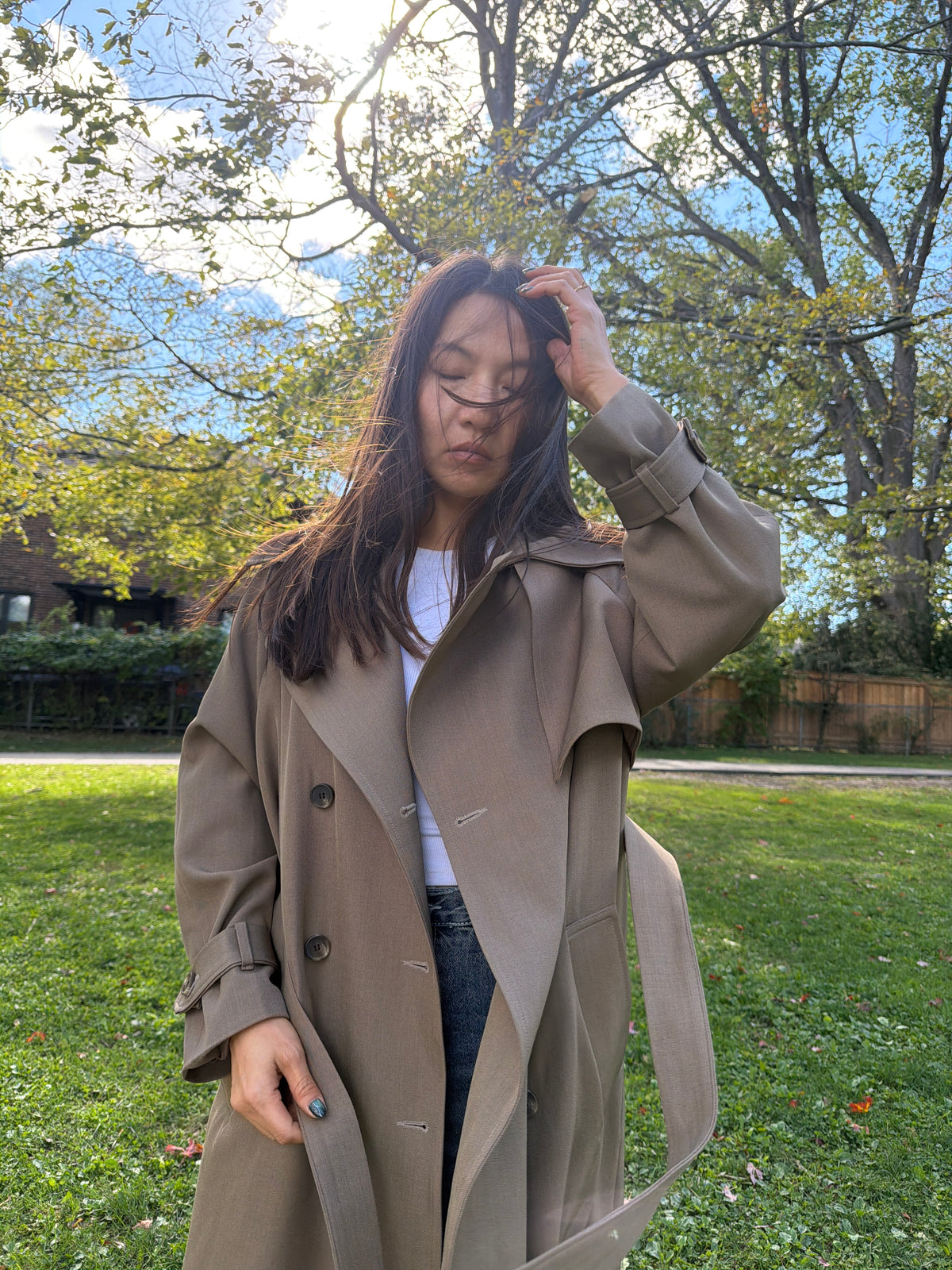 HATTIE Long trench