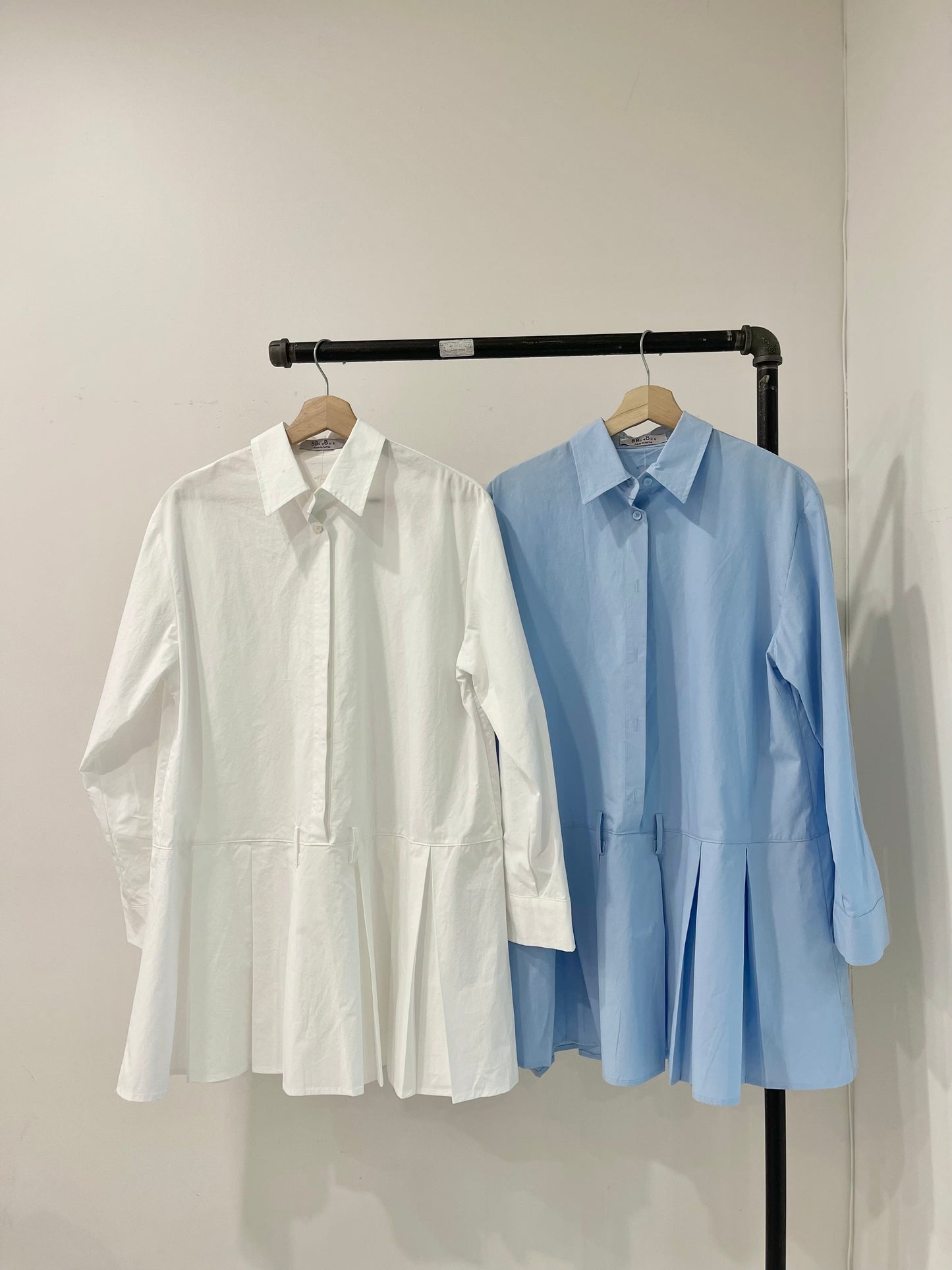 JOSIE Pleated shirtdress