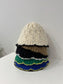 BBOKKA Cable knit bucket hat