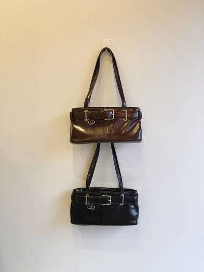 QUEST Belted shoulder bag