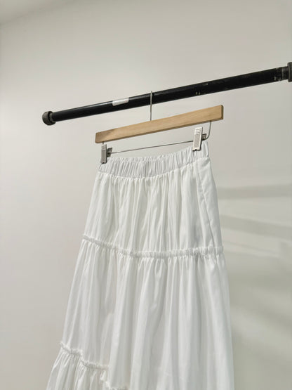 RESSY Maxi tiered skirt