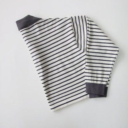 GORI Collared stripe knit