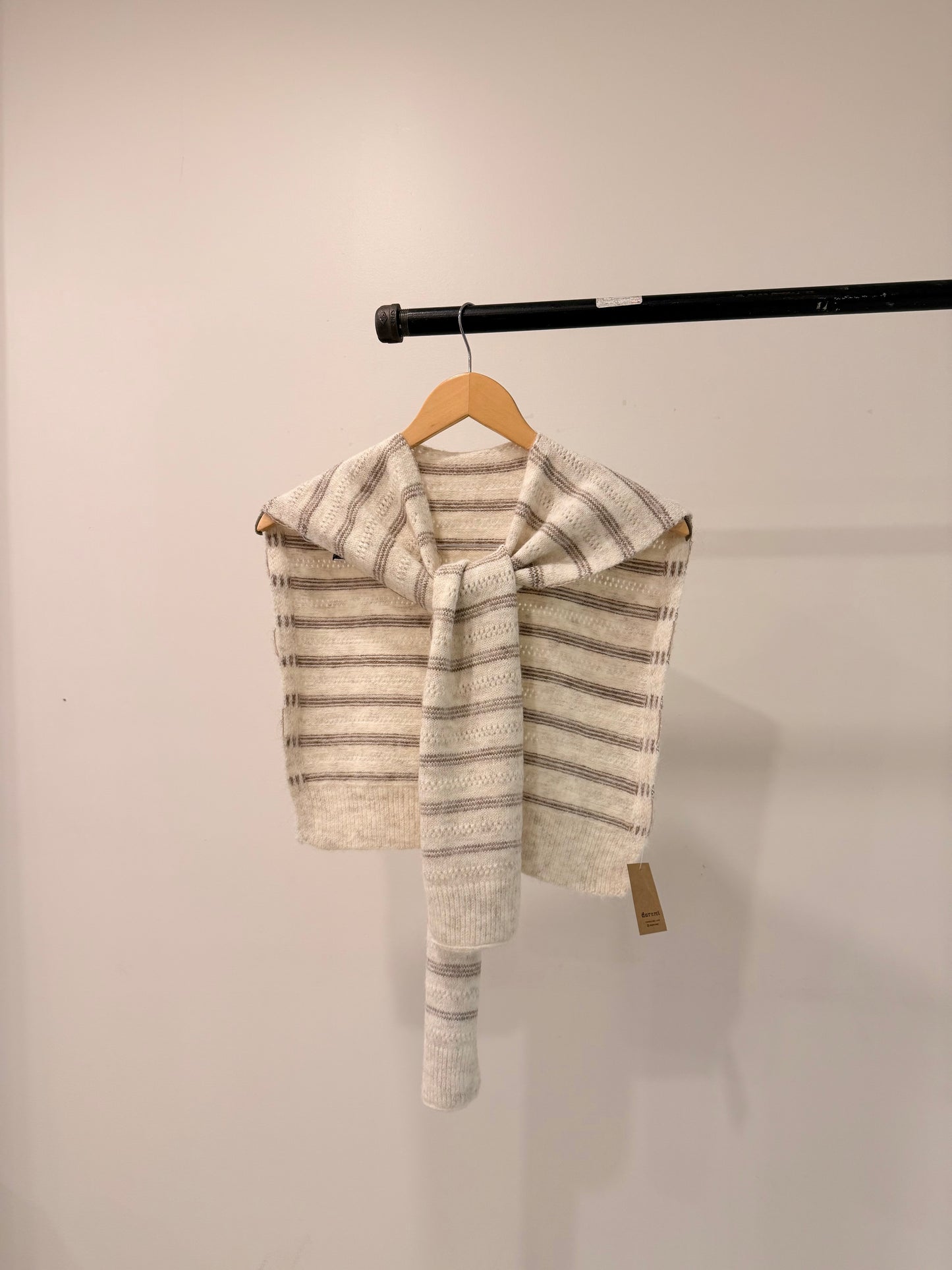 THIS Faux cardigan scarf