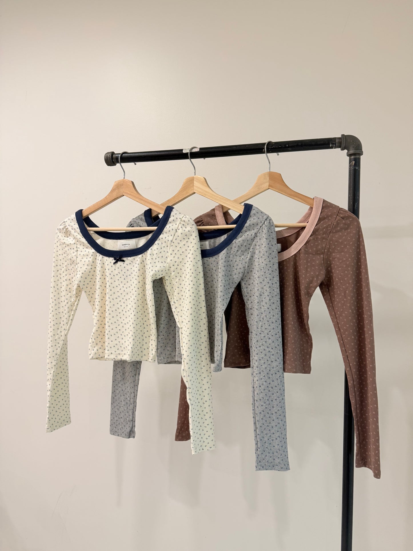 JOYCE Long sleeve slim tee
