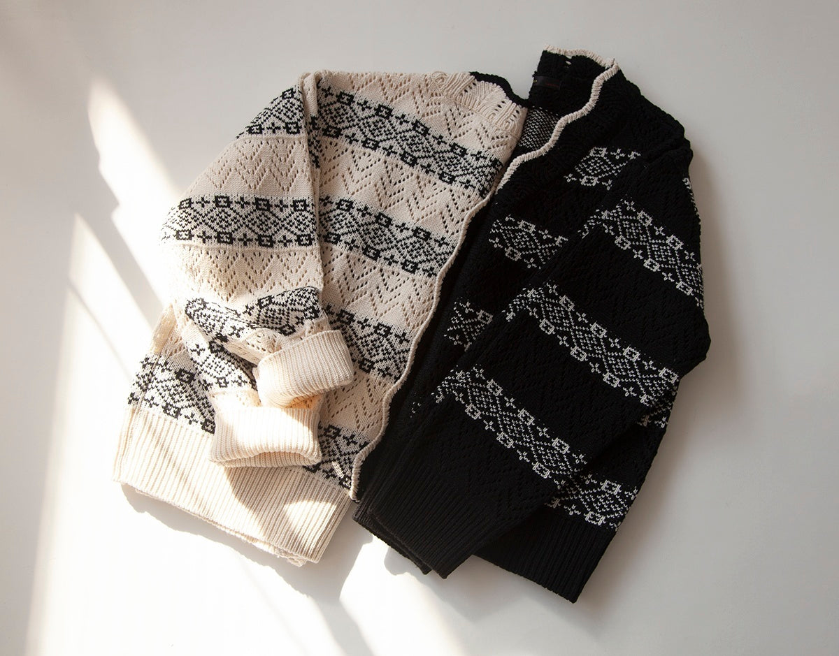 COZY  Printed cardigan