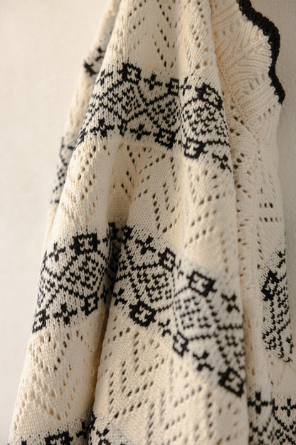 COZY  Printed cardigan
