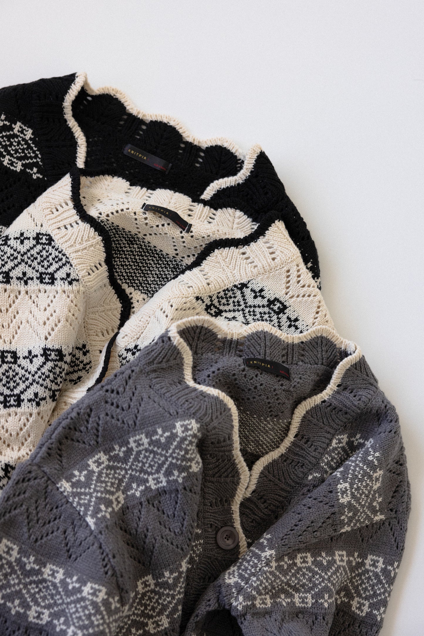 COZY  Printed cardigan