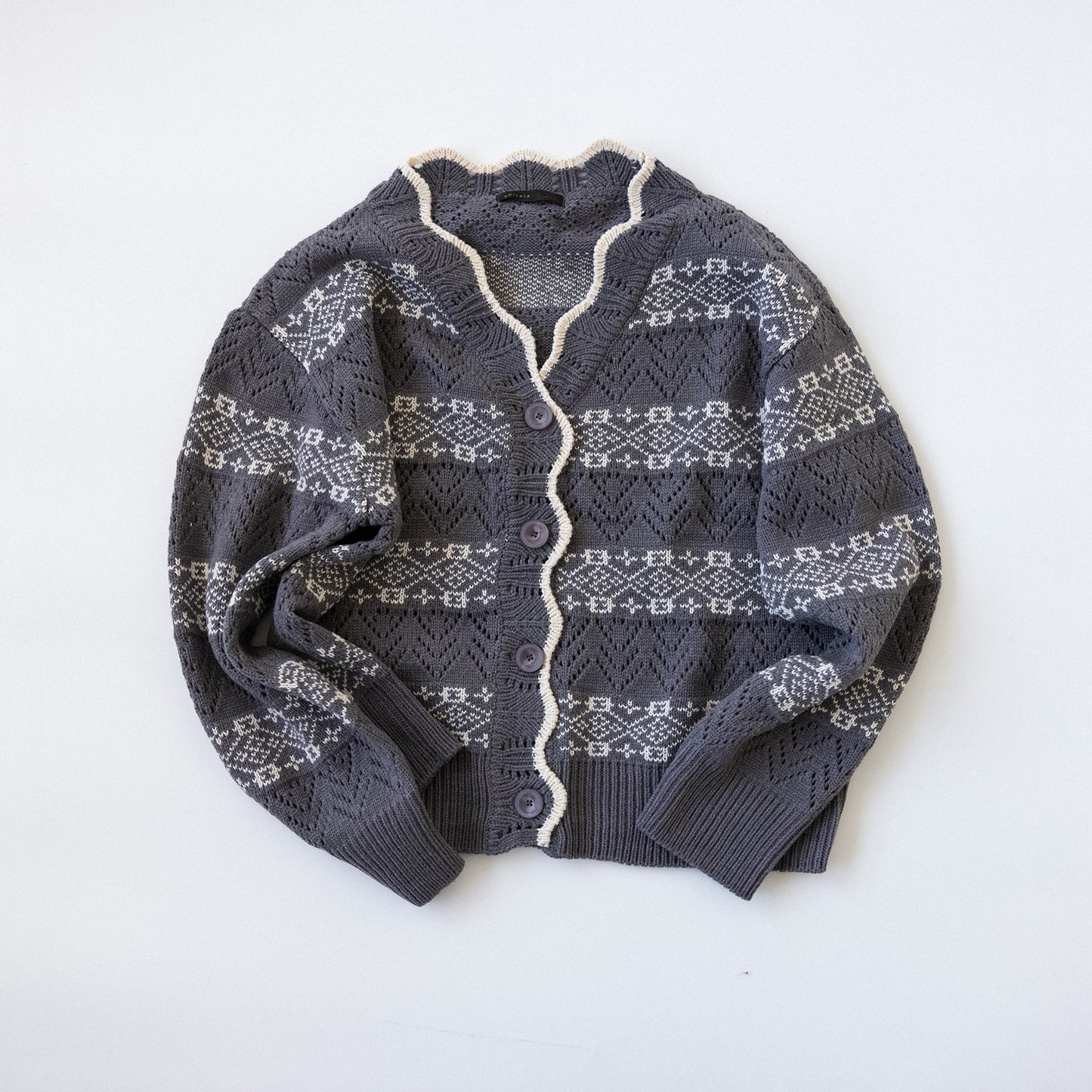COZY  Printed cardigan
