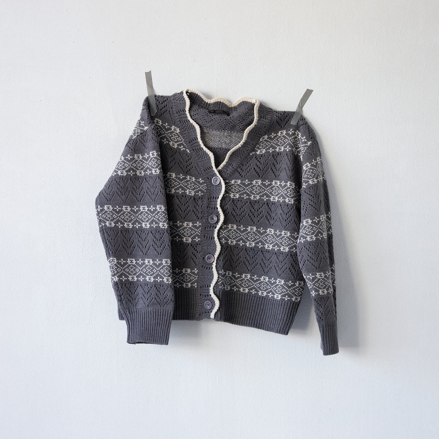 COZY  Printed cardigan