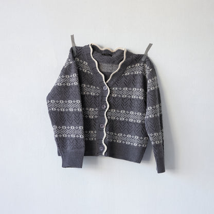 COZY  Printed cardigan