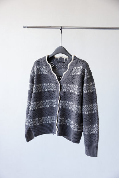 COZY  Printed cardigan