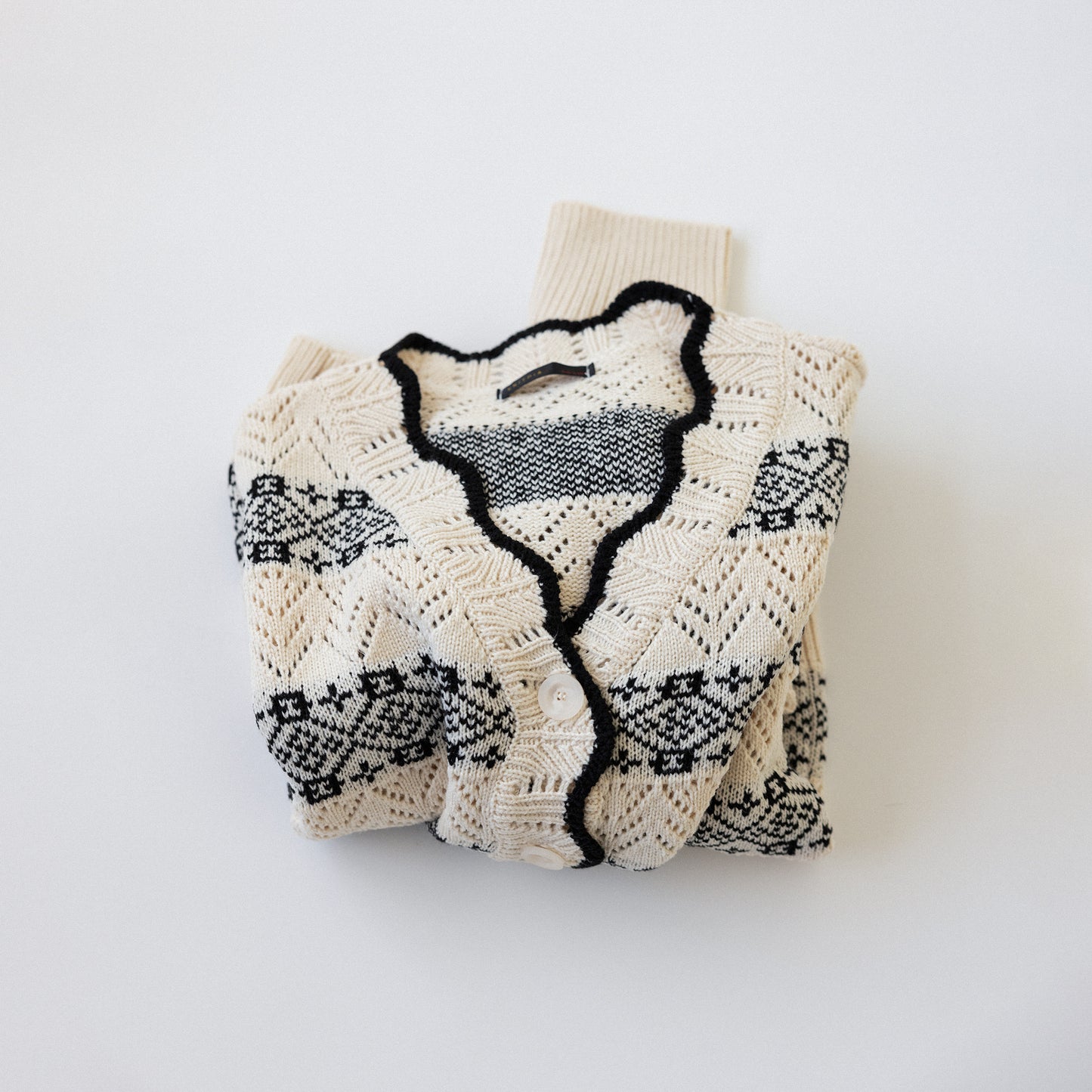 COZY  Printed cardigan