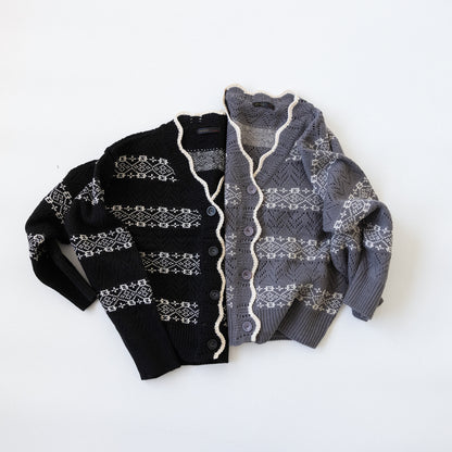 COZY  Printed cardigan