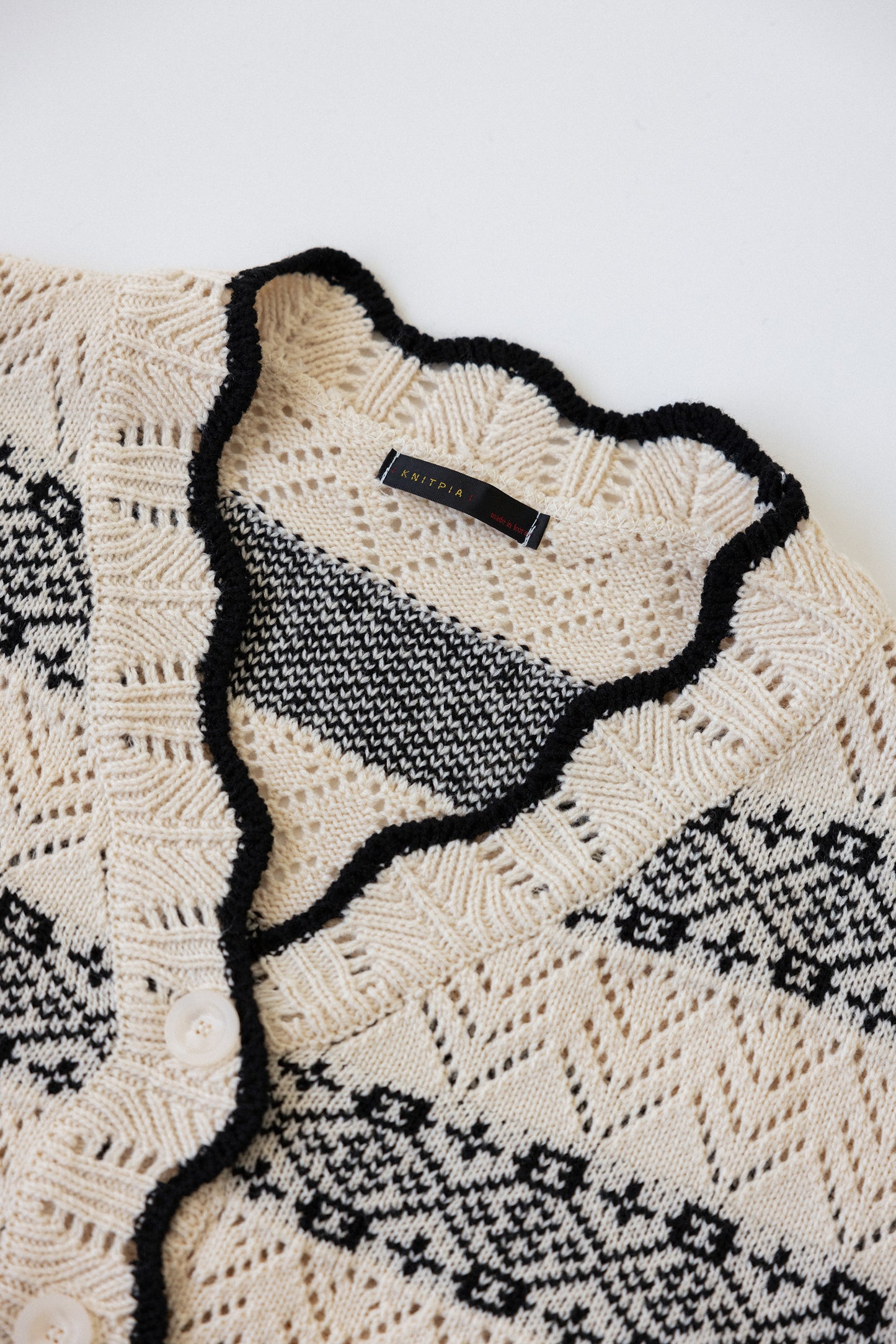 COZY  Printed cardigan