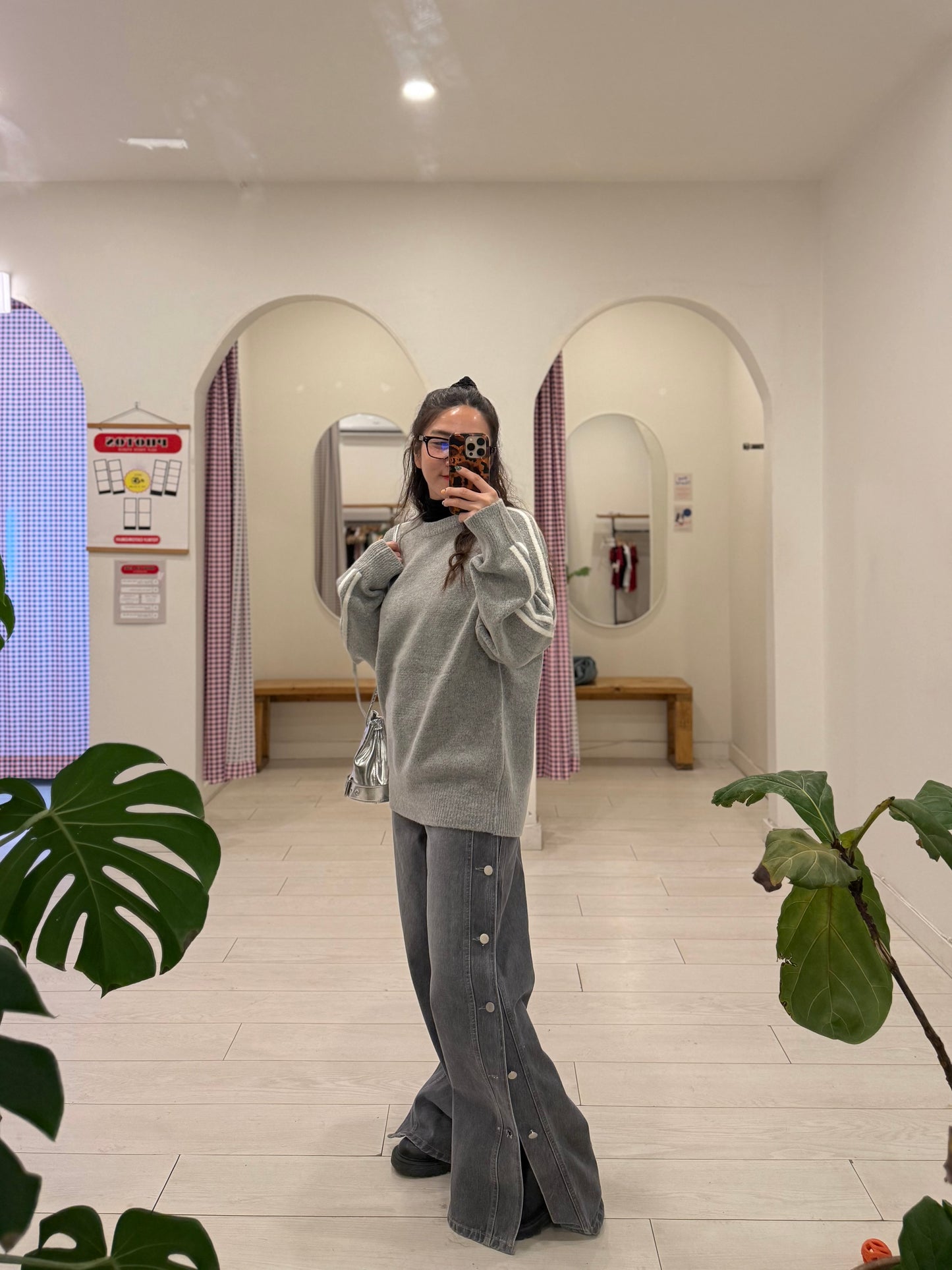 KENT Slit button fly jeans