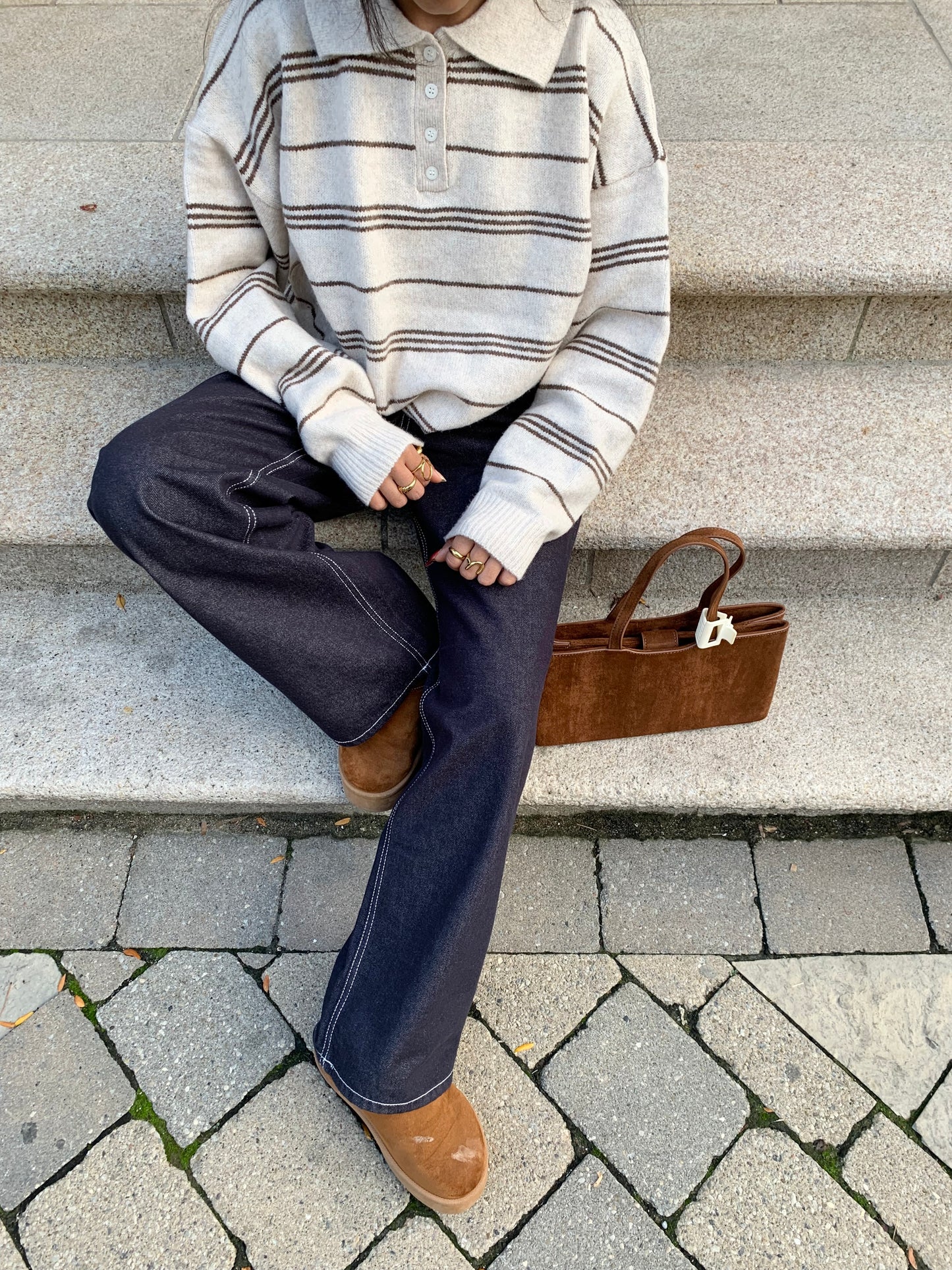 MARIA Raw denim jeans