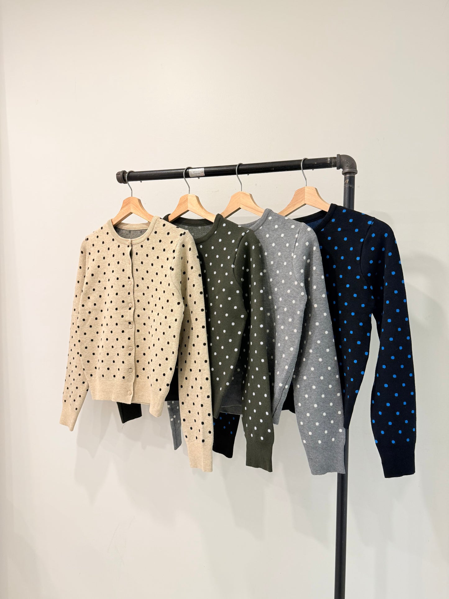 CRASH Polkadot cardigan