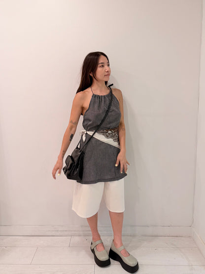GEMMA Faux-leather bucket bag