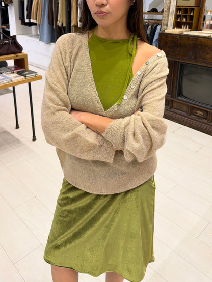 AGATHA Wool V-neckline sweater