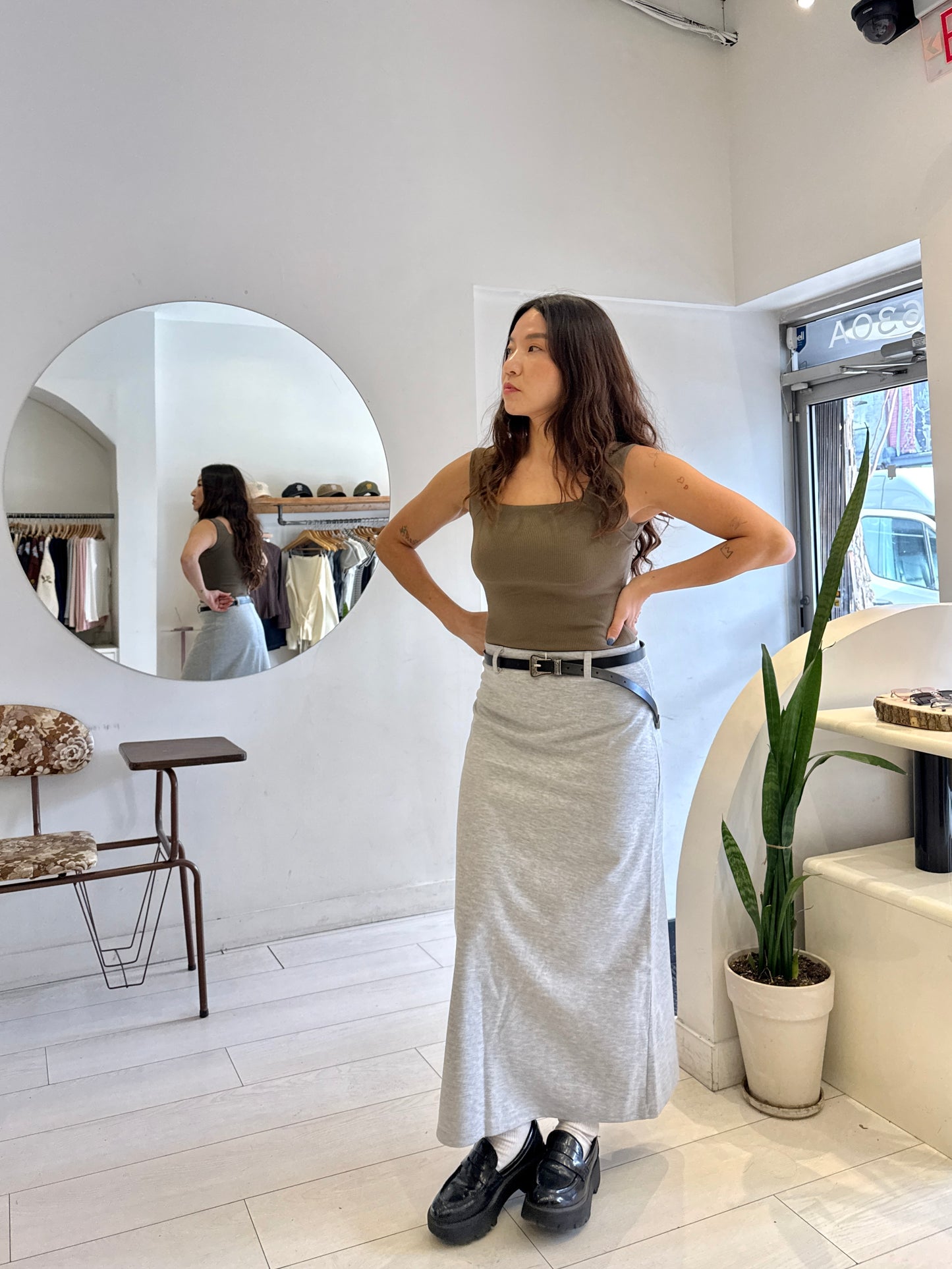 FIRE Square neckline tanktop