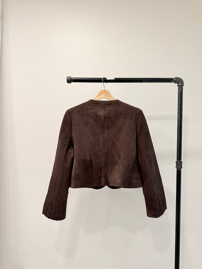 LADY Faux suede jacket