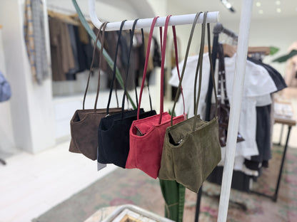 SUKI Suede bag