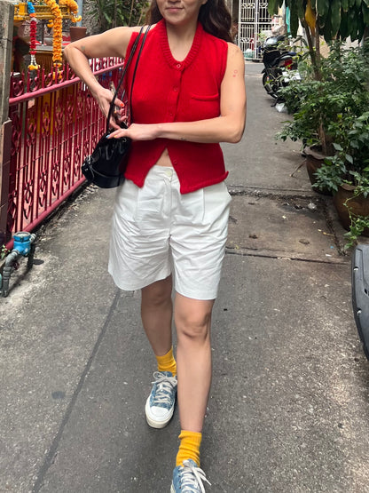 GEM Backless knit top