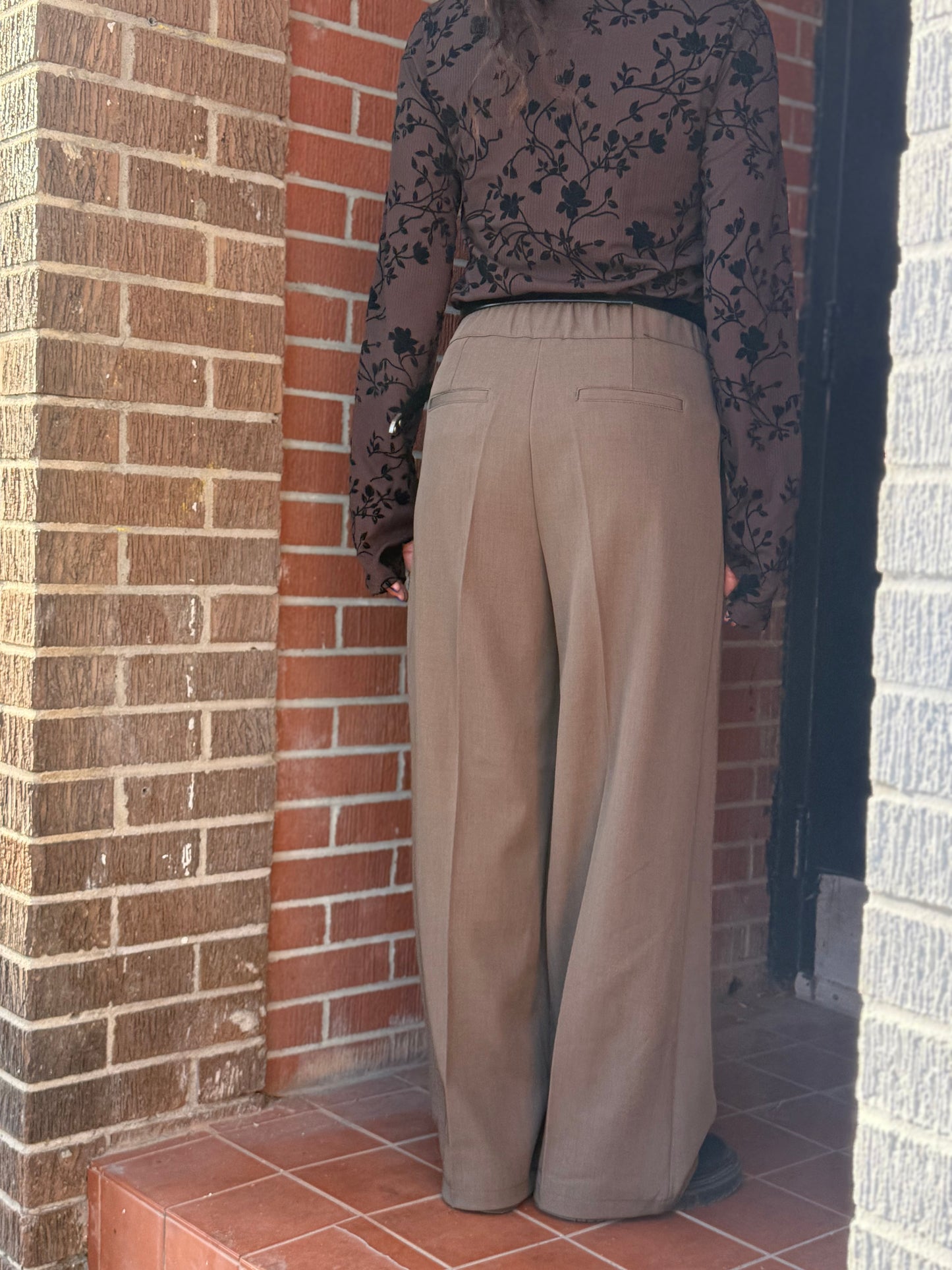 CARE Straight legged trousers