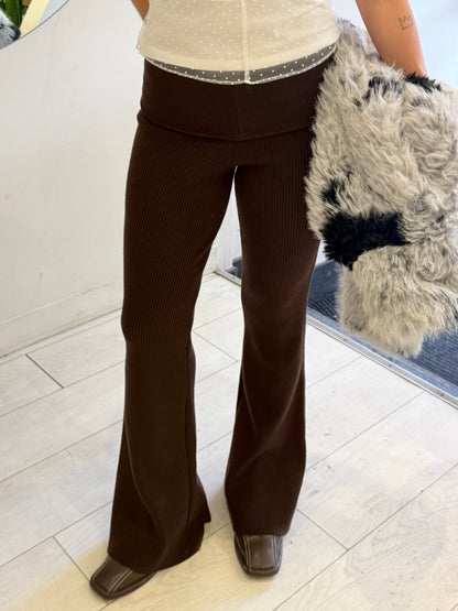SABRINA Ribbed pants