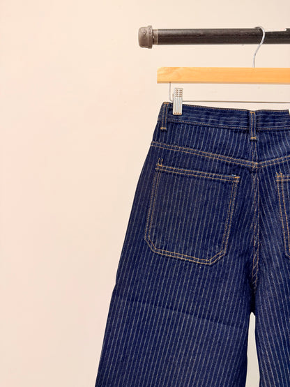 END Striped 3/4 jeans
