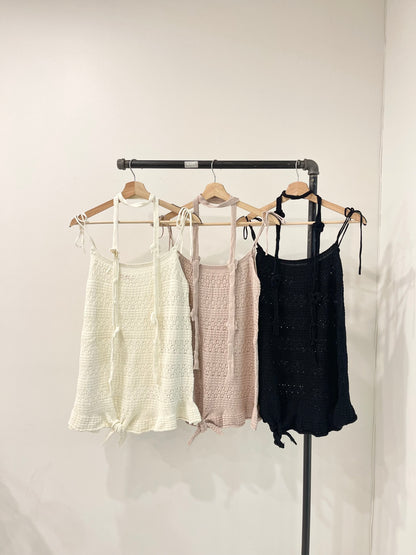 MILOU Crochet dress top