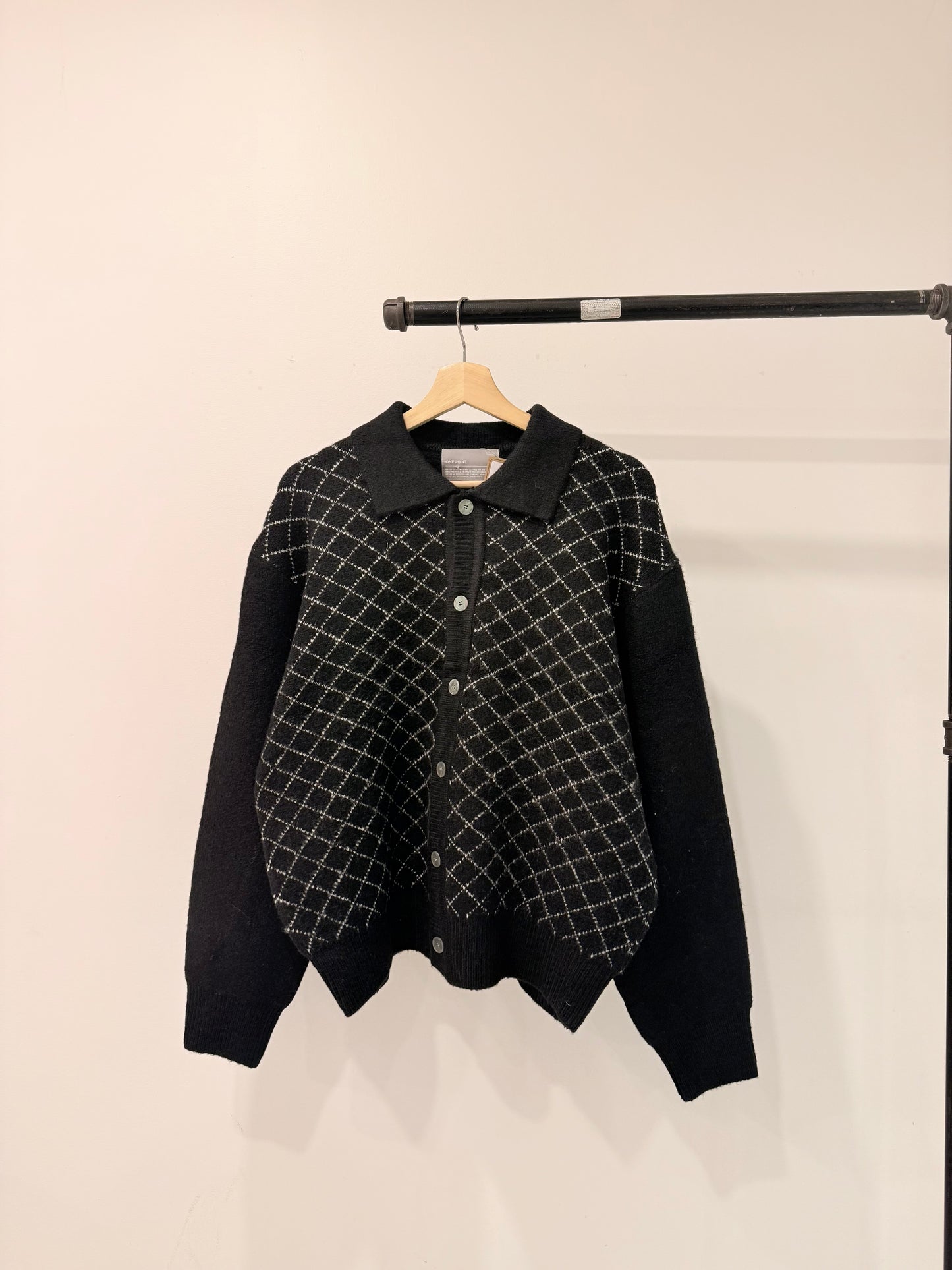 STOLEN Grid cardigan