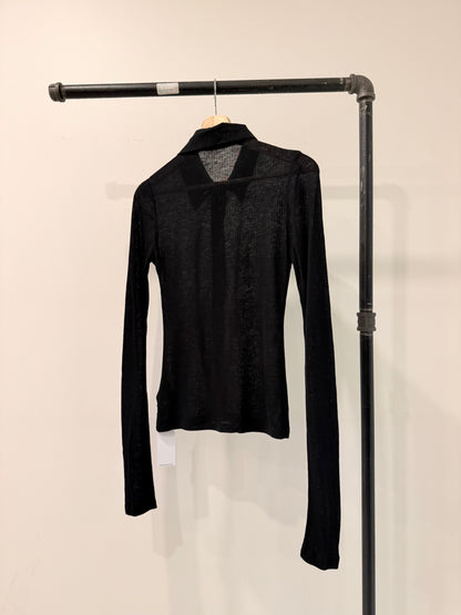 ASTELS Sheer collar top